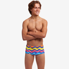Slipi băieți Funky Trunks Sidewinder - Rocky Wave