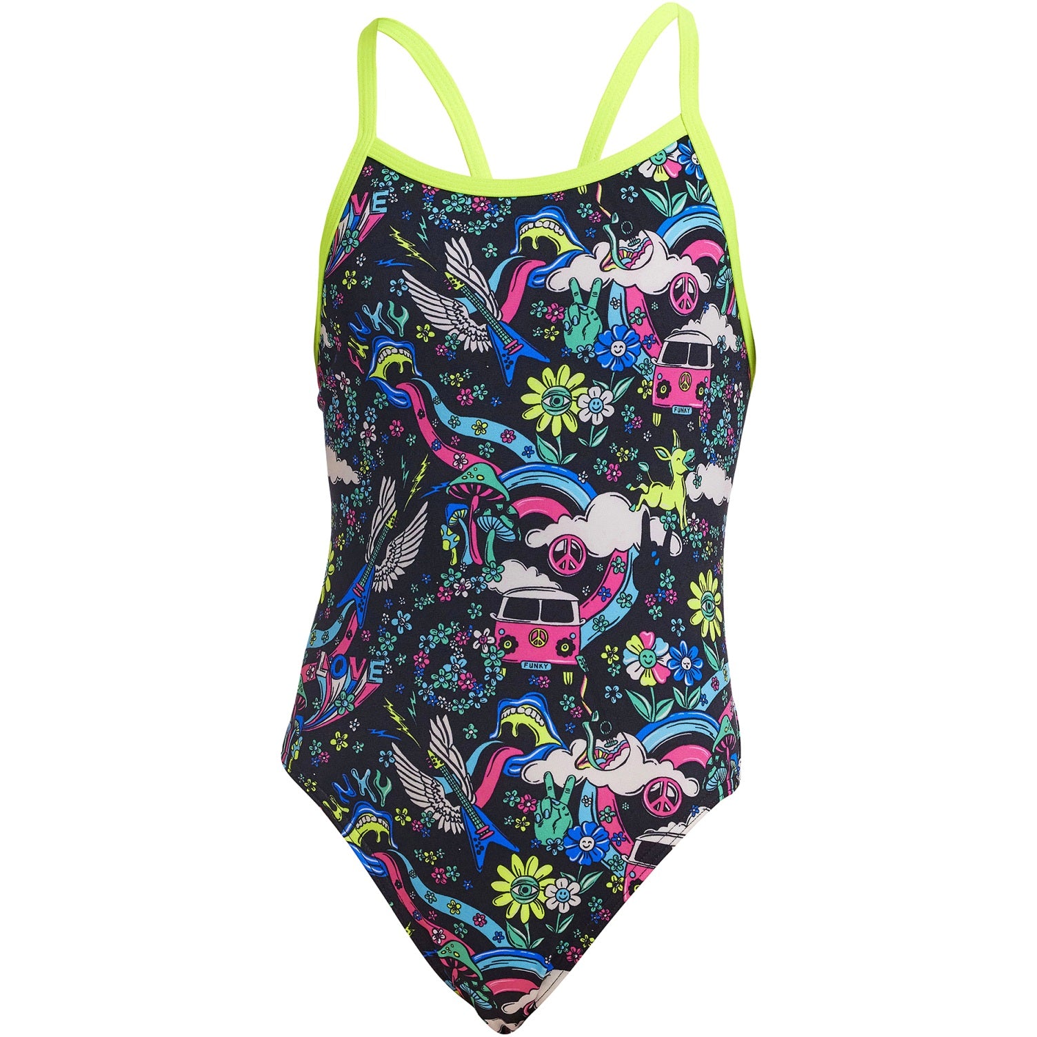 Costum înot Fete Funkita Single Strap One Piece - Hippie Dippie