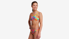 Costum înot Fete Racerback Two Piece - Stroke Rate