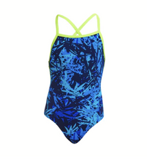 Costum înot Fete Funkita Strapped In One Piece - Seal Team