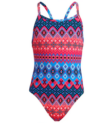 Costum înot Fete Funkita Single Strap One Piece - Tinsel Town
