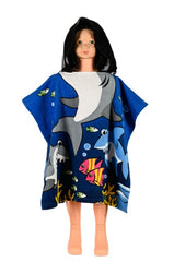 Poncho copii bumbac (58 x 65)