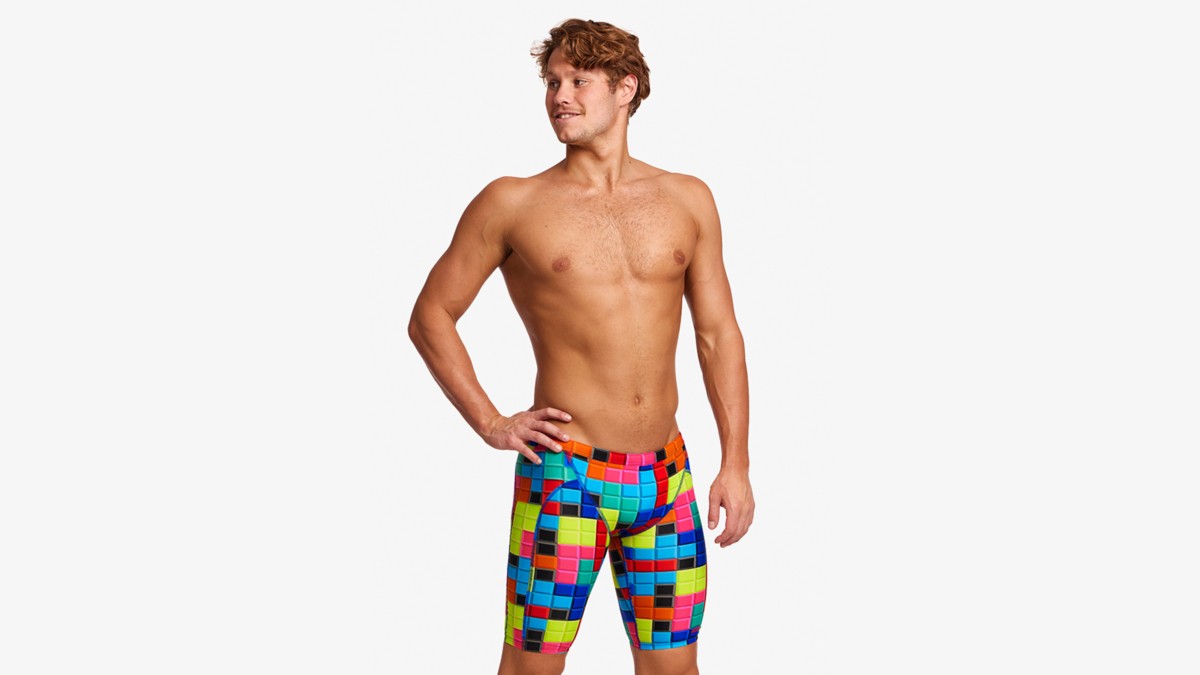 Jammer Bărbați Funky Trunks - Blocked