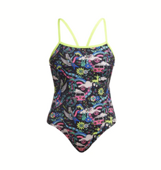Costum înot Femei Funkita Single Strap One Piece - Hippy Dippy