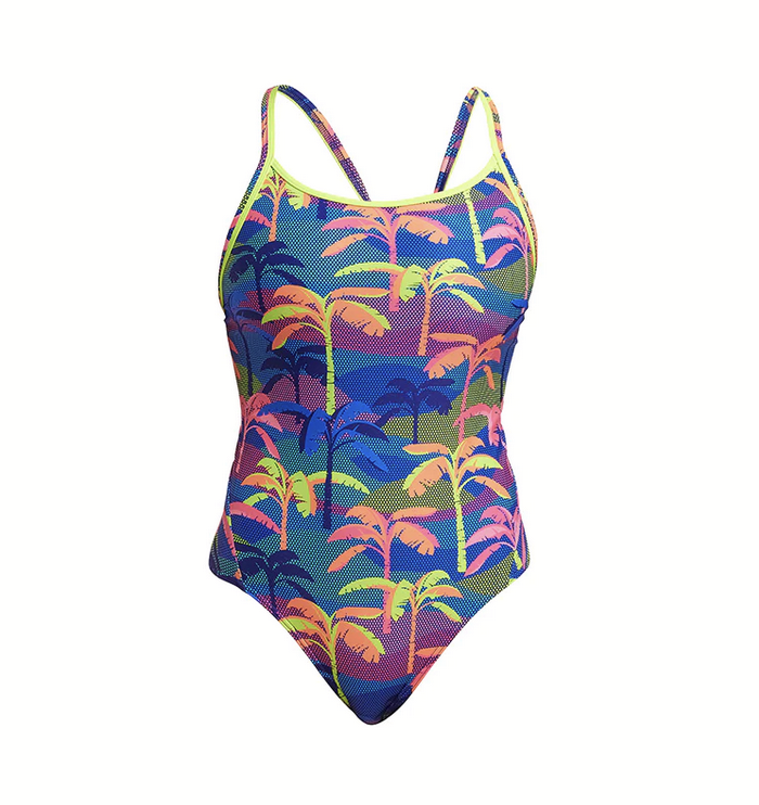 Costum înot Femei Funkita Diamond Back One Piece - Palm A Lot