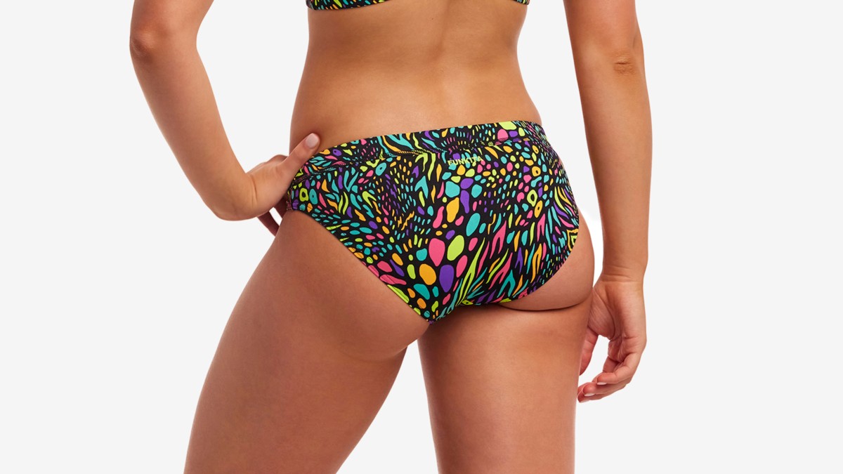 Slip înot Femei Funkita Sports Brief - Spot Me