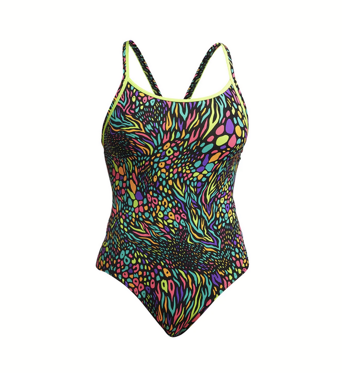 Costum înot Femei Funkita Diamond Back One Piece - Spot Me
