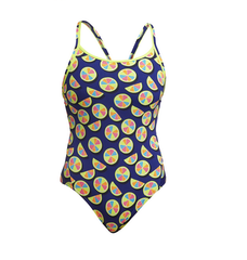 Costum înot Femei Funkita Diamond Back One Piece - You Lemon