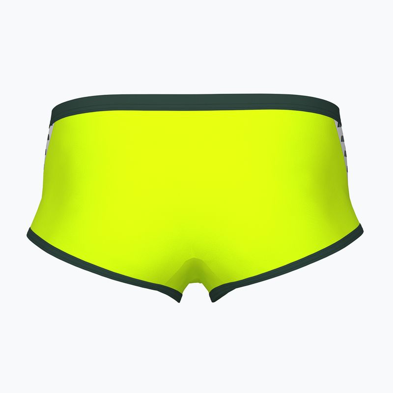 Slip înot bărbați Arena Icons Swim Low Waist Short (lime/dark)