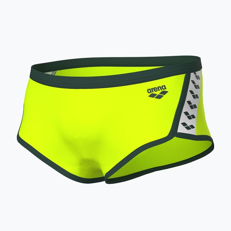 Slip înot bărbați Arena Icons Swim Low Waist Short (lime/dark)