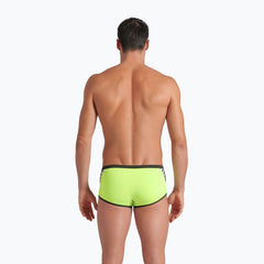 Slip înot bărbați Arena Icons Swim Low Waist Short (lime/dark)