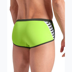 Slip înot bărbați Arena Icons Swim Low Waist Short (lime/dark)
