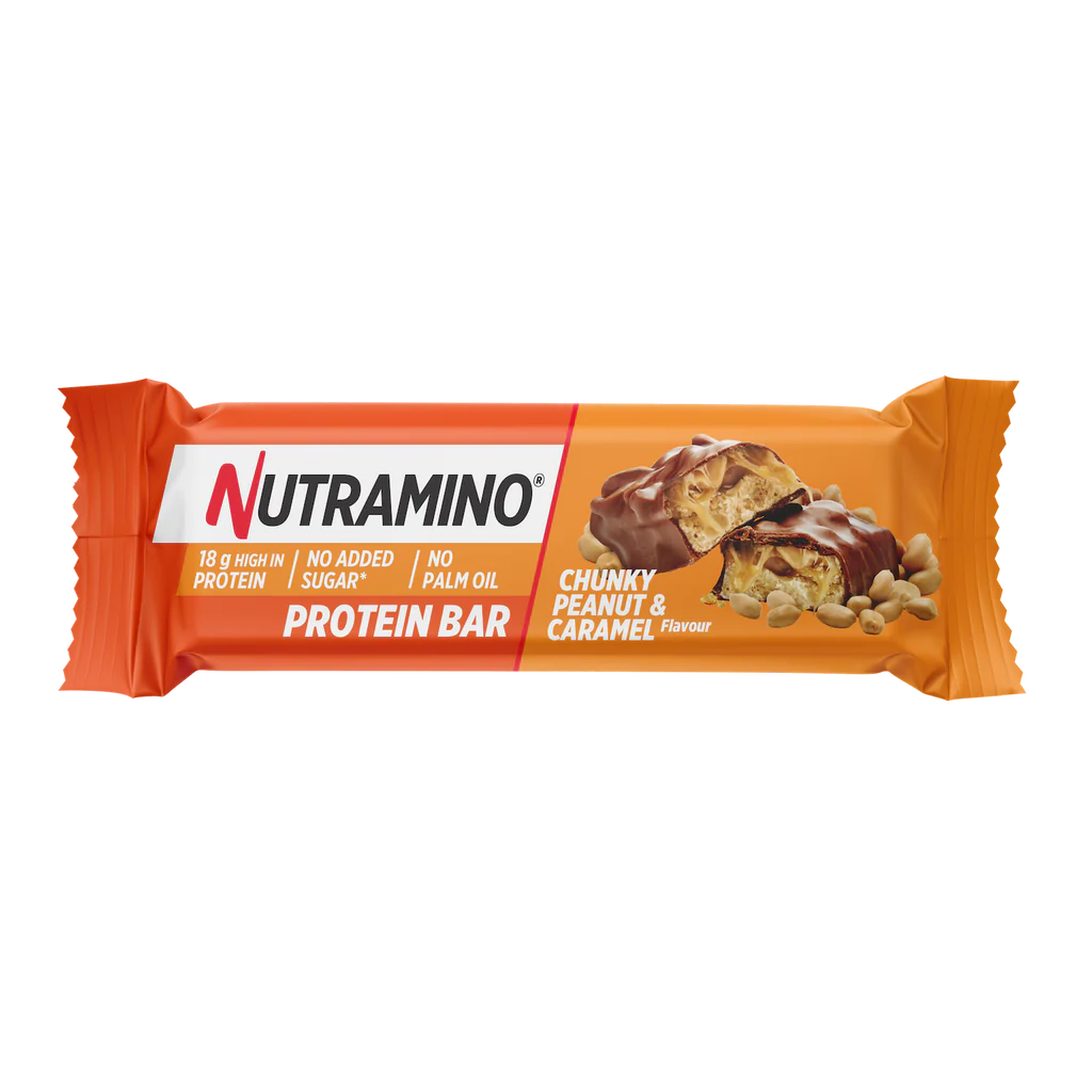 Baton proteic Nutramino "Chunky Peanut & Caramel"