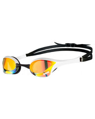 Ochelari înot - Arena Cobra Ultra Swipe Mirror (alb-auriu)
