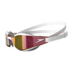 Ochelari înot competiție Speedo Fastskin Hyper Elite Mirror (Alb/Auriu)