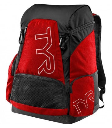Rucsac TYR Alliance 45 l (roșu cu negru)