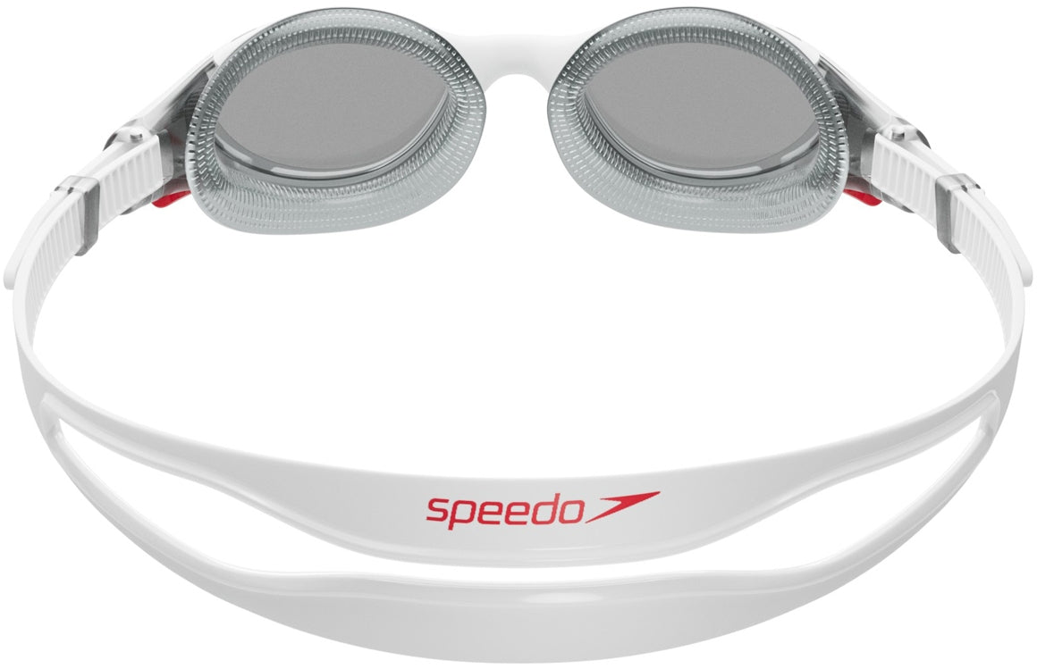 Ochelari înot Speedo Biofuse 2.0 Mirror (alb-fumuriu)