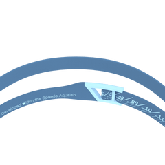 Ochelari înot competiție Speedo Fastskin Hyper Elite Mirror (Cobalt/Silver)