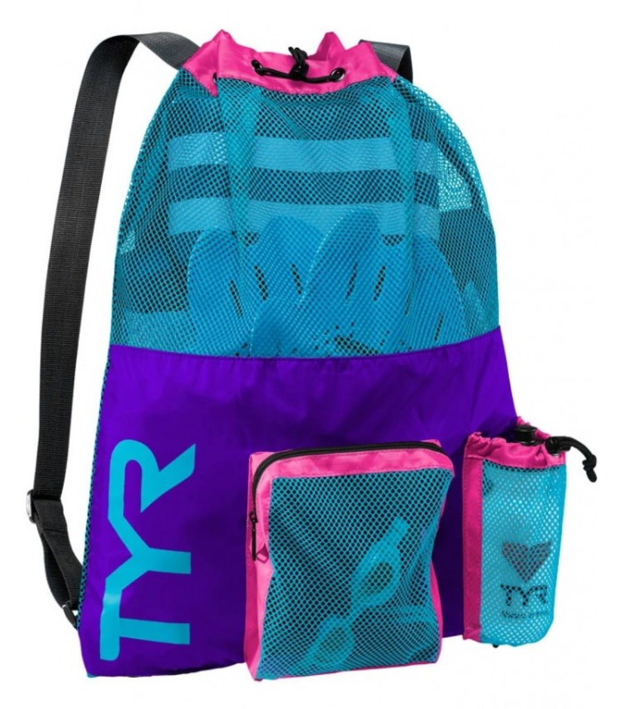 Sac echipament TYR Big Mesh Mummy Backpack