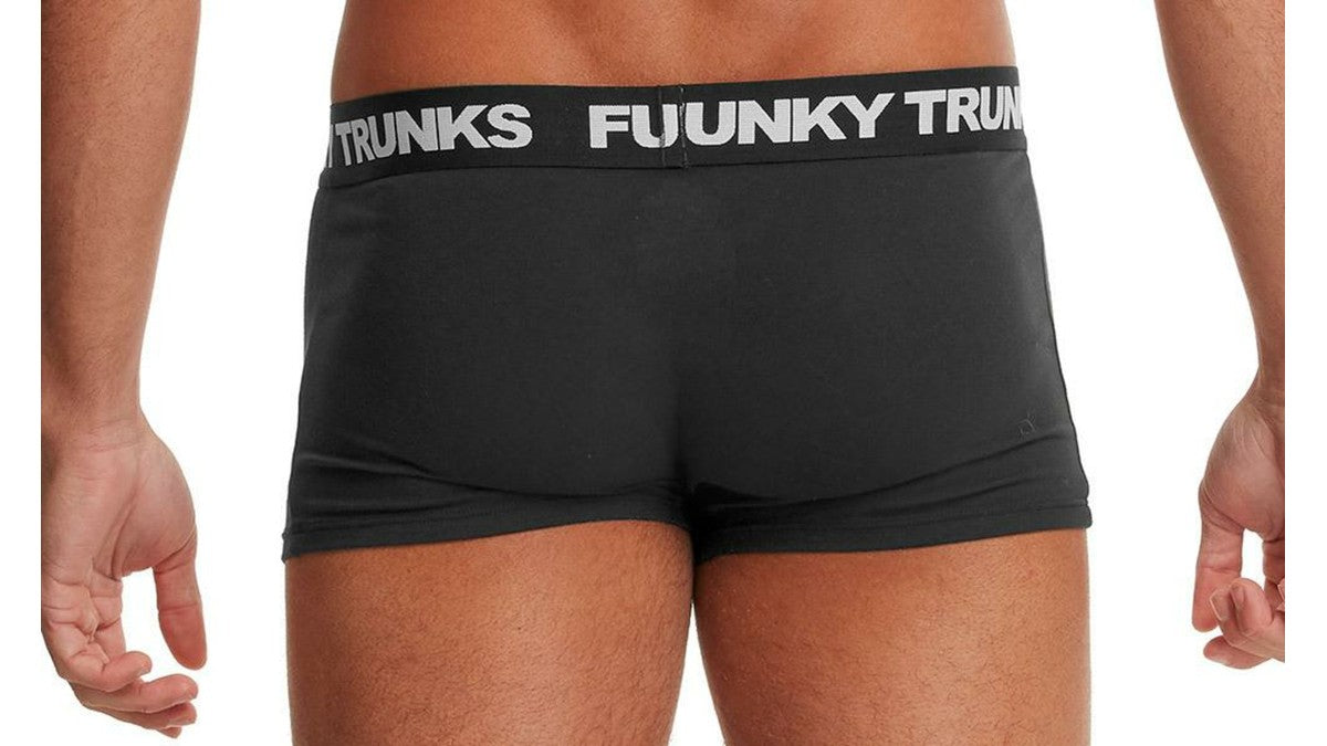Boxeri lenjerie bărbați Funky Trunks Black Attack