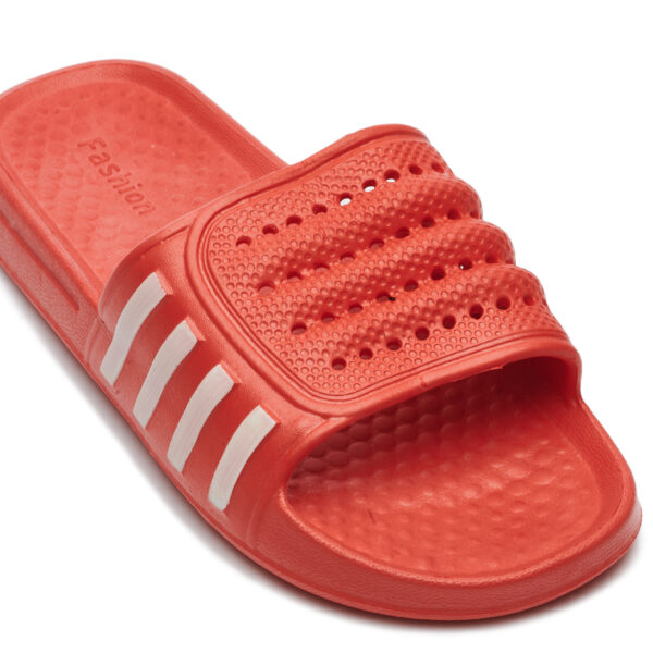 Papuci plajă/bazin unisex Fashion (roșu cu alb)