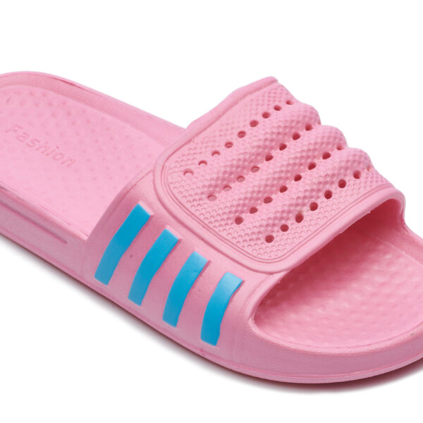 Papuci plajă/bazin unisex Fashion (roz cu bleu)
