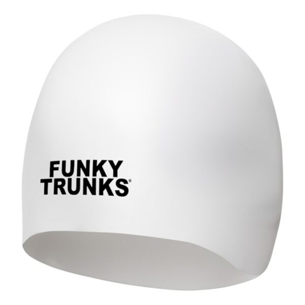 Cască silicon Funky Trunks – Still White