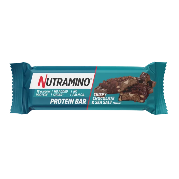 Baton proteic Nutramino „Crispy Chocolate & Sea Salt”