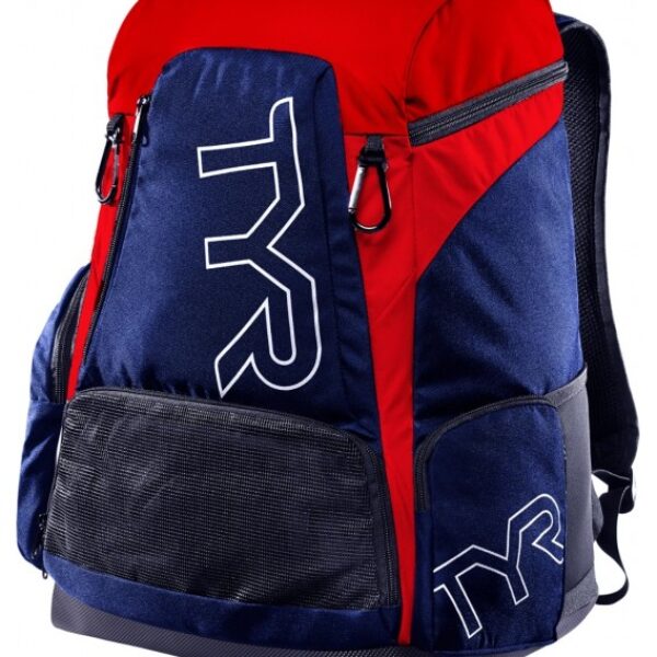 Rucsac TYR Alliance 45 l (navy-red)